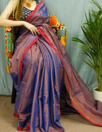 Bridal-Tissue-Silk-Sarees-Pure-Blue-three