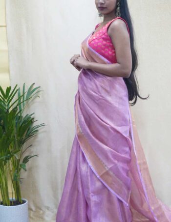 Pink-Tissue-Saree-Handloom-one