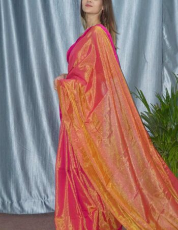 Tissue-Cotton-Sarees-Mustard-Colour-one