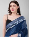 Indigo-Linen-Cotton-Saree-three